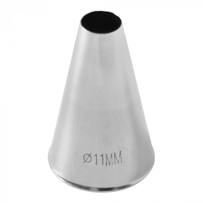 Douille inox lisse - 11 mm